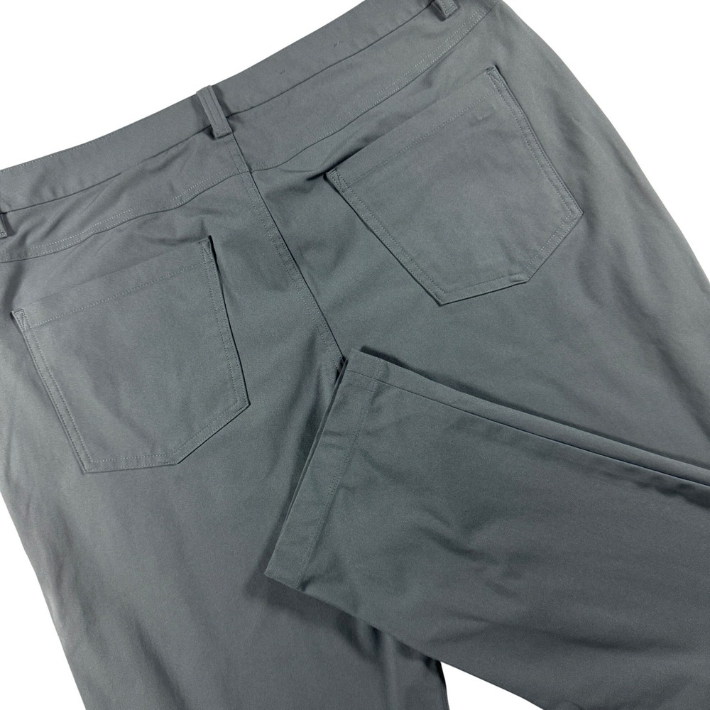 Lululemon ABC Classic Fit Pant Mens 36 Oil Grey Warpstreme Stretch (36x29)